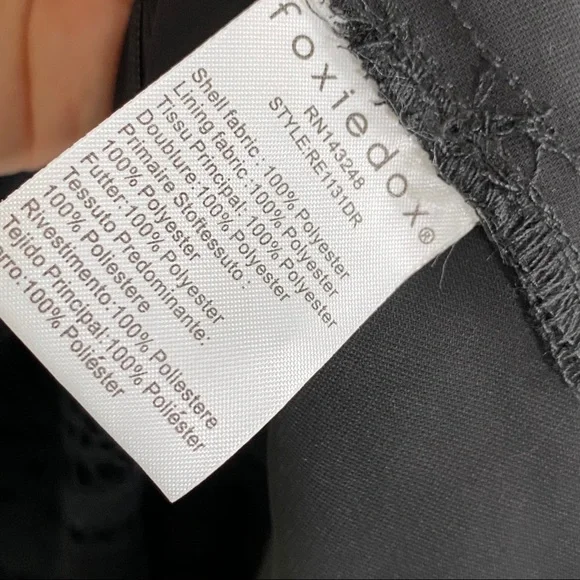 FOXIEDOX Josefine Lace & Clip Dot Cocktail Dress - Picture 6 of 14